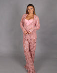 Tailleur macrame Pink