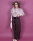 Pantalone classico Brown