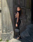 Tuta luxury diamond nera
