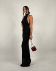 Dress Megan in pizzo nero