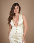 Miami gilet cream