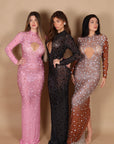 Abito luxury diamond eclipse nude