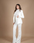 Pants flare Nervue off white