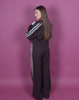 Pantalone Brown con banda laterale