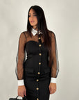 Dress midi selen nero