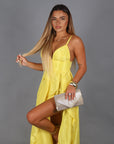 Carol dress giallo