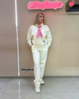 Coordinato tuta con foulard