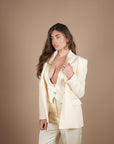 Miami gilet cream