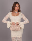 Dress in pizzo panna