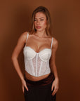 Corsetto daphne bianco