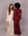 Dress in pizzo panna