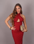 Dress Meredith bordeaux
