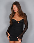 Mini dress Olly nero