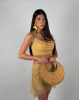 Coordinato Coachella gold