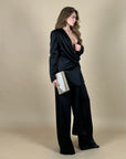 Flower Luxury Blazer black