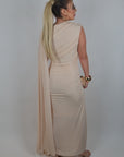 Dress aurora beige