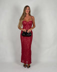 Tubino Holiday rosso