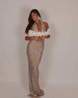 Abito luxury diamond Rose