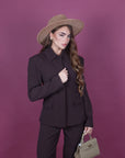 Giacca avvitata Brown