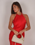 Keira dress red