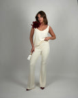 Pantalone elsa panna