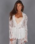 Tailleur macrame White