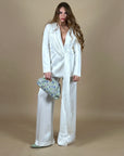 Flower Luxury Blazer off white