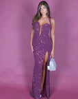 Long dress Anastasia viola