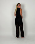 Coordinato melody in pizzo nero