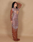 Abito luxury diamond eclipse nude
