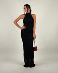 Dress Megan in pizzo nero