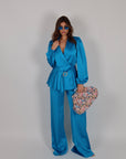 Kimono pants ocean (pantaloni)