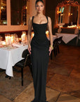 Long dress Mayla nero