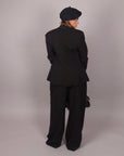 Pantalone palazzo nero