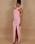 Dress Jumeirah scollo america pink