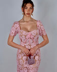 Dress chic rosa