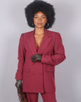 Tailleur Office bordeaux