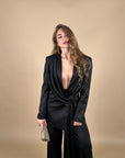 Flower Luxury Blazer black