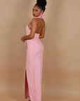 Dress Jumeirah scollo america pink