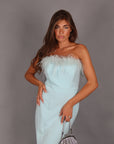 Siren dress polvere