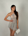 Dress Coachella argento
