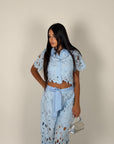 Coordinato Molly azzurro