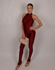Jumpsuite Serena bordeaux