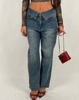 Jeans balloon wide