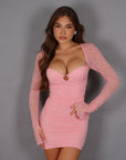 Mini dress Olly rosa