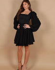 Mini dress Dubai nero