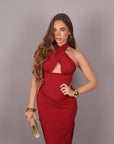 Dress Meredith bordeaux