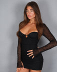 Mini dress Olly nero