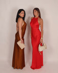 Keira dress red