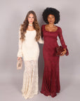 Dress in pizzo panna